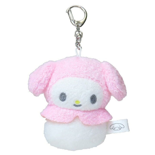 [MY MELODY] "Sanrio Mofukororin" Plush Keychain - Rosey’s Kawaii Shop