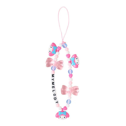 [MY MELODY] "Sanrio My Deco Bag" Beaded Strap - Rosey’s Kawaii Shop