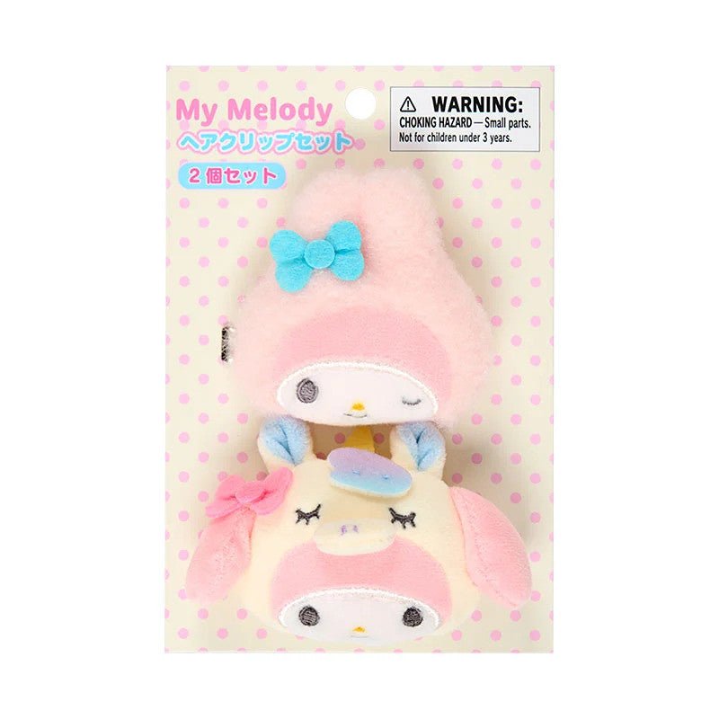 [MY MELODY] "Sanrio My Deco Bag" Hair Clip Set - Rosey’s Kawaii Shop
