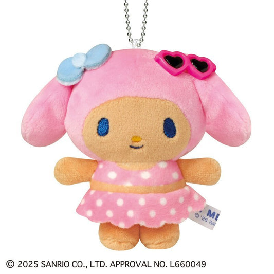 [MY MELODY] "Sanrio Night Party" Plush Keychain - Rosey’s Kawaii Shop