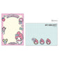[MY MELODY] "Sanrio Petapeta Stickers Series" Mini Memo - Rosey’s Kawaii Shop