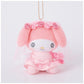 [MY MELODY] "Sanrio Romantic Memories Munyugurumi" Plush Keychain - Rosey’s Kawaii Shop