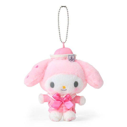 [MY MELODY] "Sanrio Sailor Collar" Plush Keychain - Rosey’s Kawaii Shop