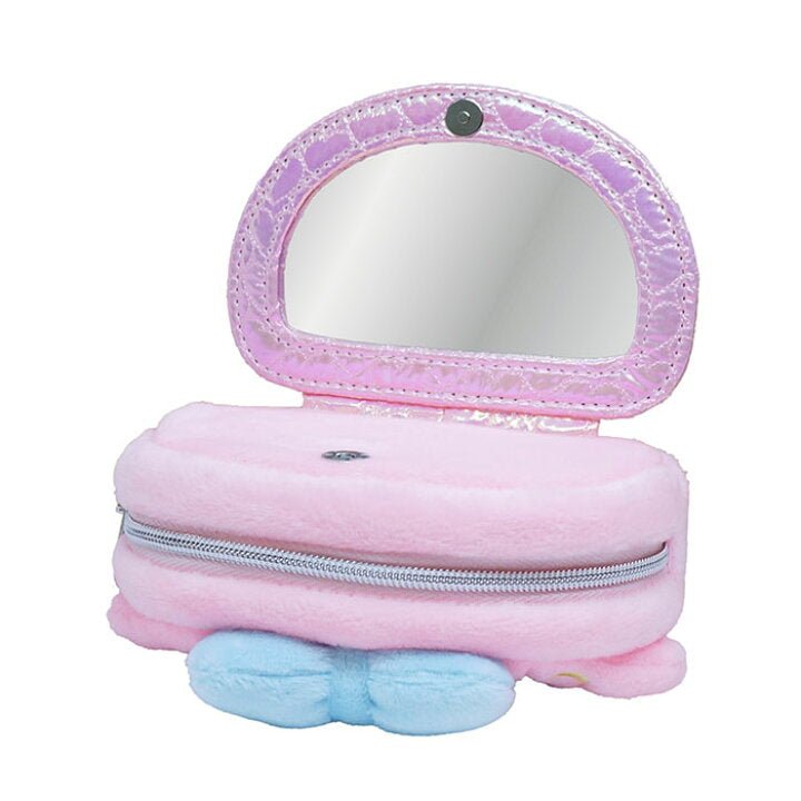 [MY MELODY] "Sanrio Stars Boa" Mirror Pouch - Rosey’s Kawaii Shop