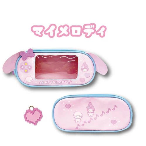 [MY MELODY] "Sanrio Subculture Gaming" Wide Pouch - Rosey’s Kawaii Shop