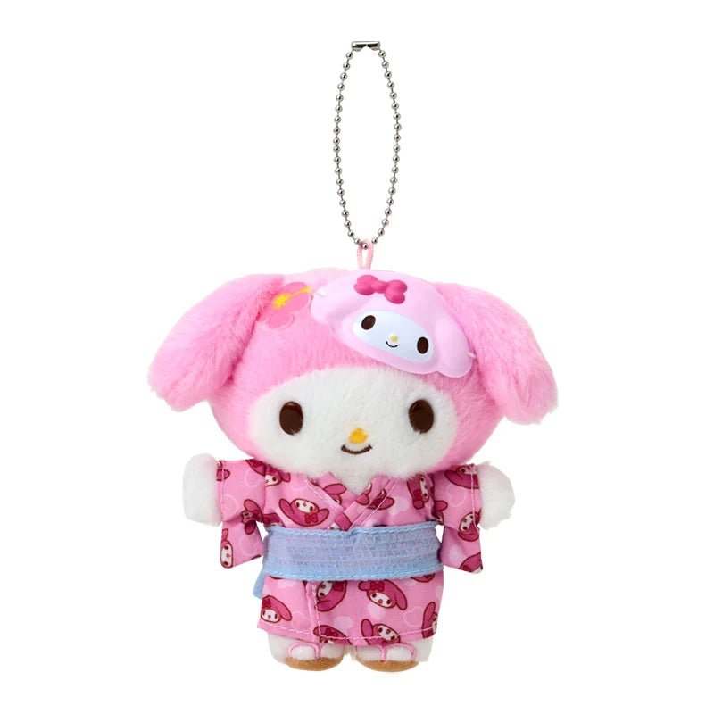 [MY MELODY] "Sanrio Summer Festival" Plush Keychain - Rosey’s Kawaii Shop