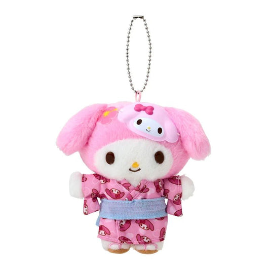 [MY MELODY] "Sanrio Summer Festival" Plush Keychain - Rosey’s Kawaii Shop