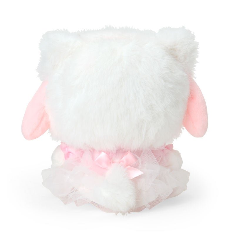 [MY MELODY] "Sanrio White Cat Ballerina" BIG Plush - Rosey’s Kawaii Shop
