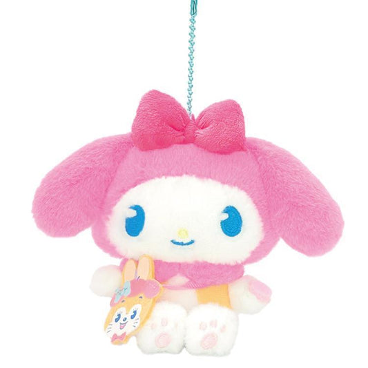 [MY MELODY] "Sanrio x Guppy Ramune" Plush Keychain - Rosey’s Kawaii Shop