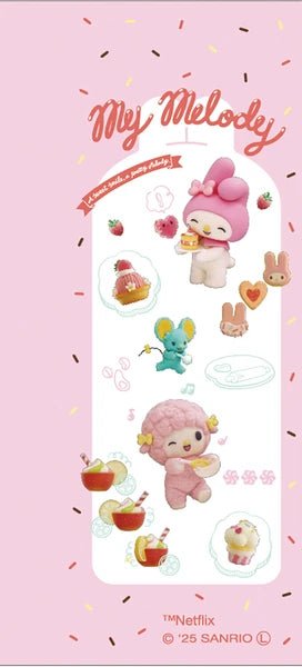 [MY MELODY / WHITE] "My Melody & Kuromi Netflix Series" Ballpoint Pen - Rosey’s Kawaii Shop