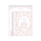 "My Melody White Strawberry Tea Time" Letter Set - Rosey’s Kawaii Shop