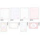 "My Melody White Strawberry Tea Time" Letter Set - Rosey’s Kawaii Shop