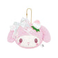 "My Melody White Strawberry Tea Time" Plush Mirror - Rosey’s Kawaii Shop