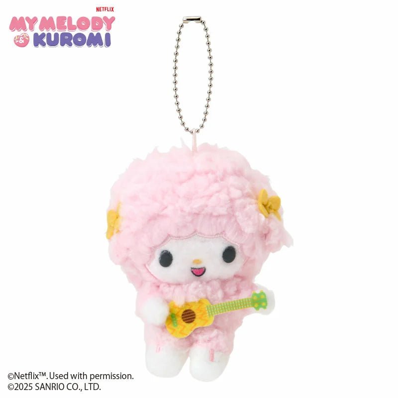 [MY SWEET PIANO GUITAR] "My Melody & Kuromi NETFLIX Series" Plush Keychain - Rosey’s Kawaii Shop