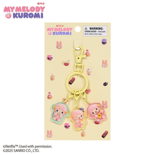 [MY SWEET PIANO] "My Melody & Kuromi NETFLIX Series" Acrylic Keychain - Rosey’s Kawaii Shop