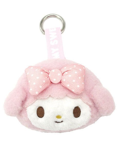 [MY SWEET PIANO] "Sanrio Face Tag" Plush Keychain - Rosey’s Kawaii Shop