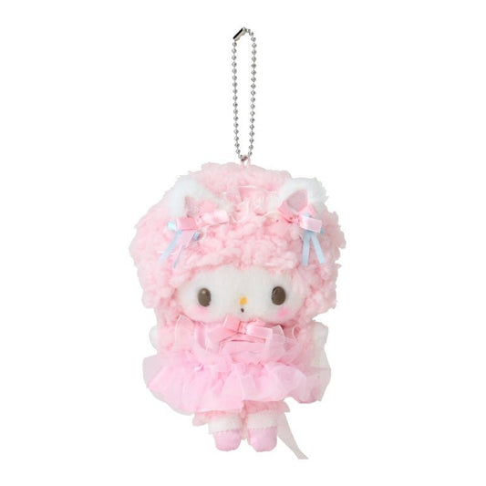 [MY SWEET PIANO] "Sanrio White Cat Ballerina" Plush Keychain - Rosey’s Kawaii Shop
