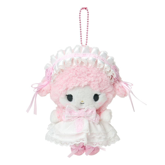 [MY SWEET PIANO] "Sanrio White Frill" Plush Keychain - Rosey’s Kawaii Shop