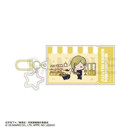 [NANAMI / POMPOMPURIN] "Jujutsu Kaisen Hidden Inventory / Premature Death x Sanrio Color" Acrylic Charm - Rosey’s Kawaii Shop