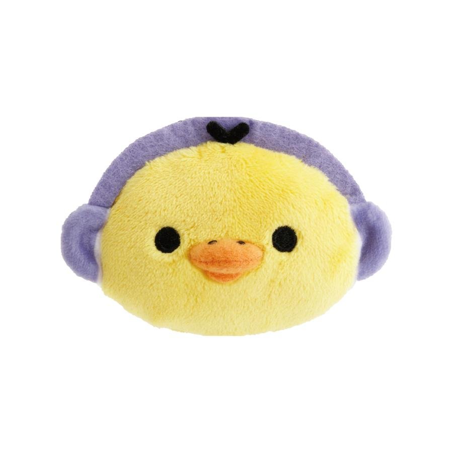 [NEON KIIROITORI / Shinjuku] LIMITED "Rilakkuma Store Manager" Plush Badge - Rosey’s Kawaii Shop