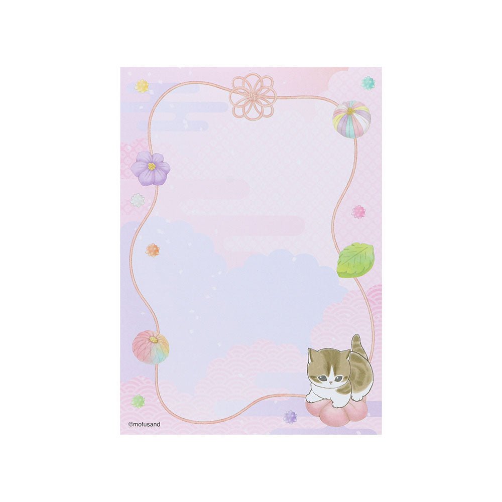 [NERIKIRI FLOWER] "Mofusand Japanese Snacks" A6 Memo - Rosey’s Kawaii Shop