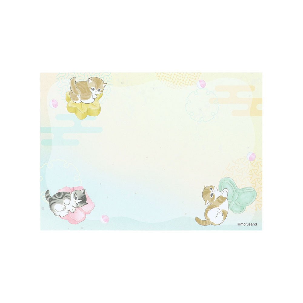 [NERIKIRI FLOWER] "Mofusand Japanese Snacks" A6 Memo - Rosey’s Kawaii Shop