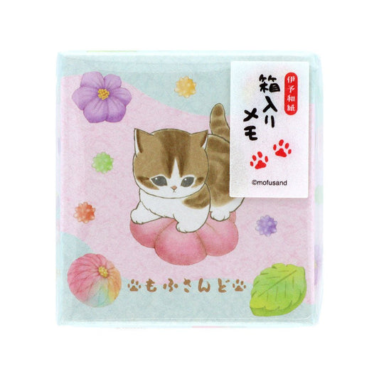 [NERIKIRI FLOWER] "Mofusand Japanese Snacks" Boxed Memo - Rosey’s Kawaii Shop