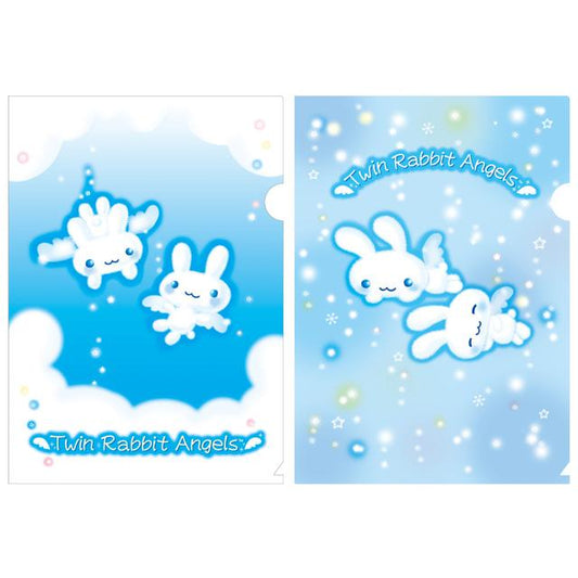 [TWIN RABBIT ANGEL] "San-X Universe" File Folder Set