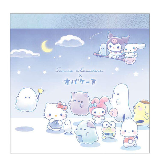 [NIGHT PARADE] "Obakenu x Sanrio" Square Memo Pad - Rosey’s Kawaii Shop