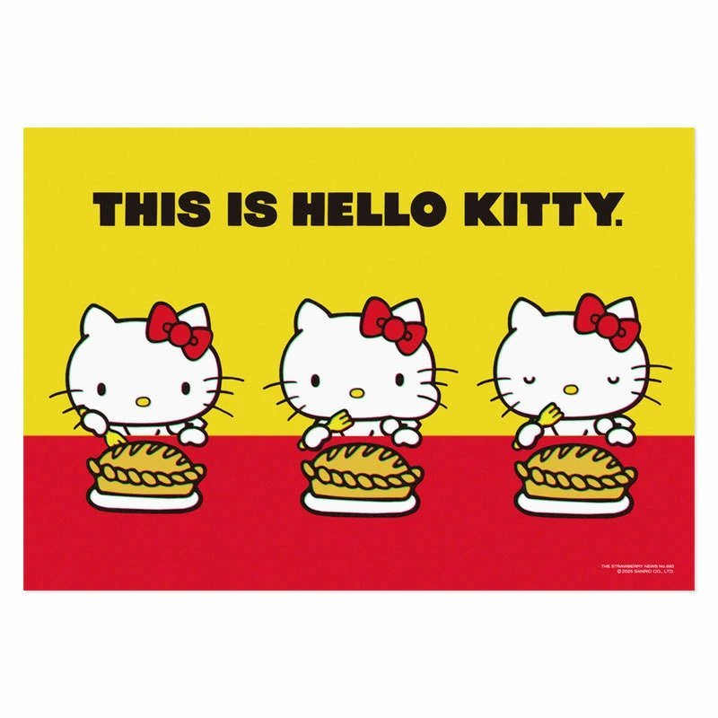 [NOVEMBER 2025] 693 Sanrio Strawberry News [w/ Strap Charm] - Rosey’s Kawaii Shop