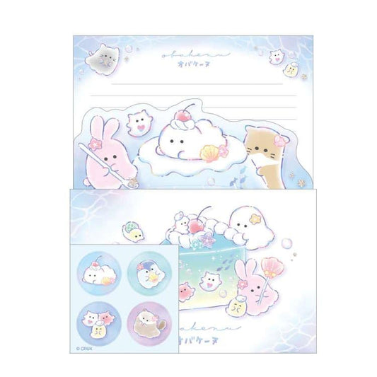 "Obakenu Ocean Sweets" Letter Set - Rosey’s Kawaii Shop