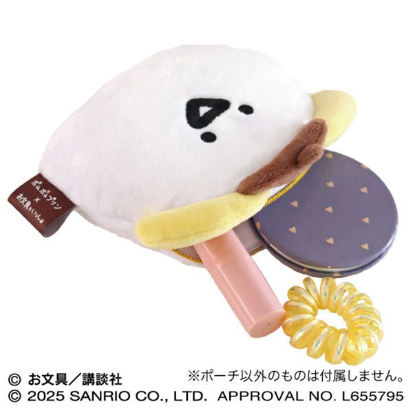 [OBUNGO - SAN] "Pompompurin x Obungu to Issho" Face Pouch - Rosey’s Kawaii Shop