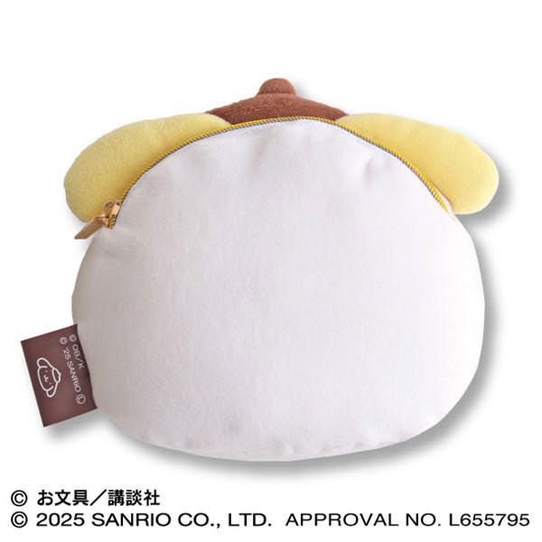 [OBUNGO - SAN] "Pompompurin x Obungu to Issho" Face Pouch - Rosey’s Kawaii Shop