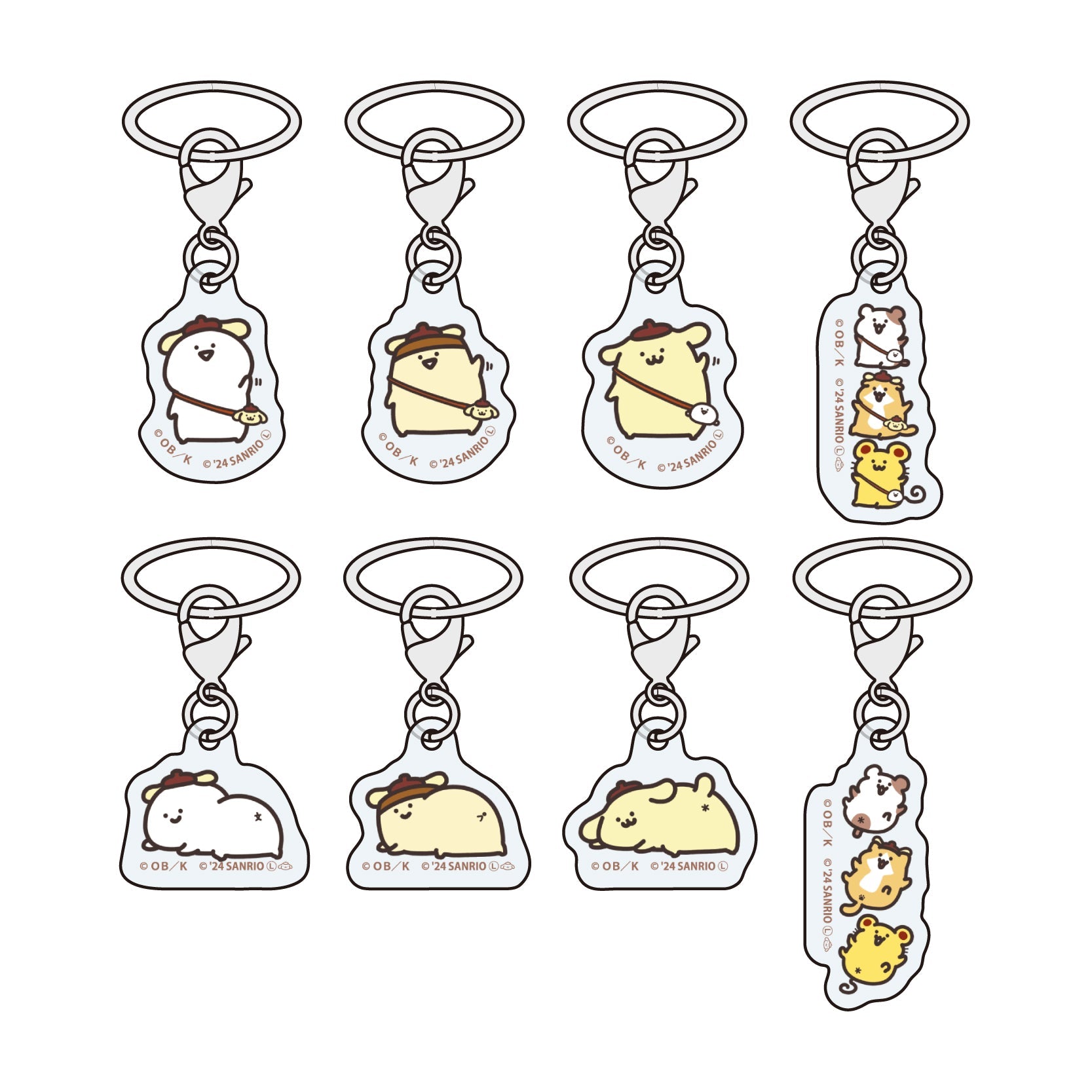 "Obungo to Issho x Pompompurin" Charm Blind Bag - Rosey’s Kawaii Shop