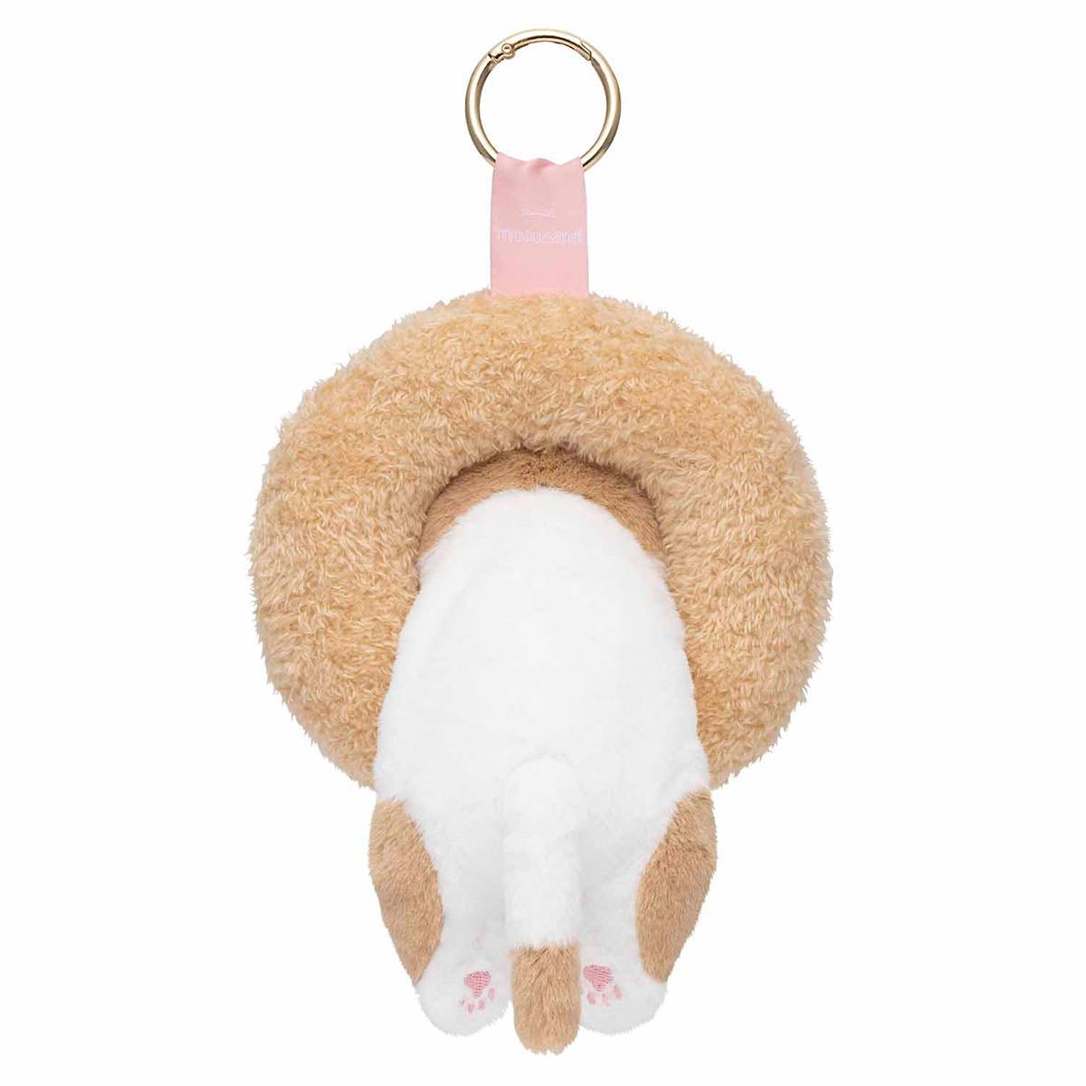 [ORANGE CREAM] "Mofusand COFFEE AND DONUTS" Plush Keychain - Rosey’s Kawaii Shop