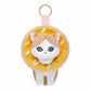 [ORANGE CREAM] "Mofusand COFFEE AND DONUTS" Plush Keychain - Rosey’s Kawaii Shop