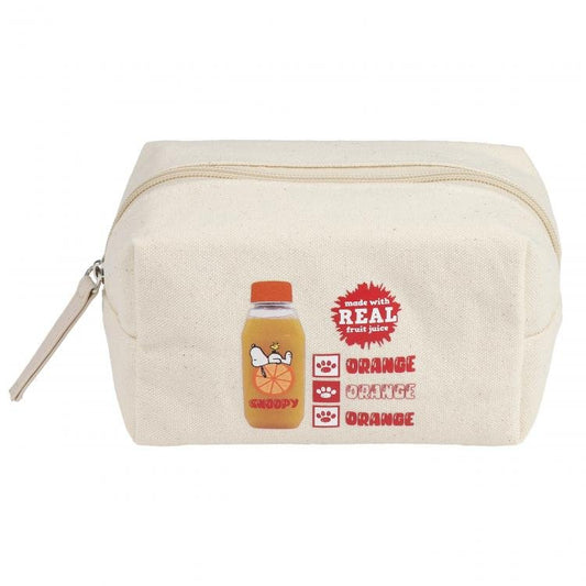[ORANGE JUICE] "Snoopy" Square Pouch - Rosey’s Kawaii Shop