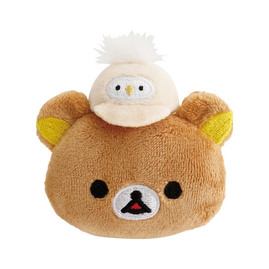 [OWL HAT RILAKKUMA / Ikebukuro Sunshine City] LIMITED "Rilakkuma Store Manager" Plush Badge - Rosey’s Kawaii Shop