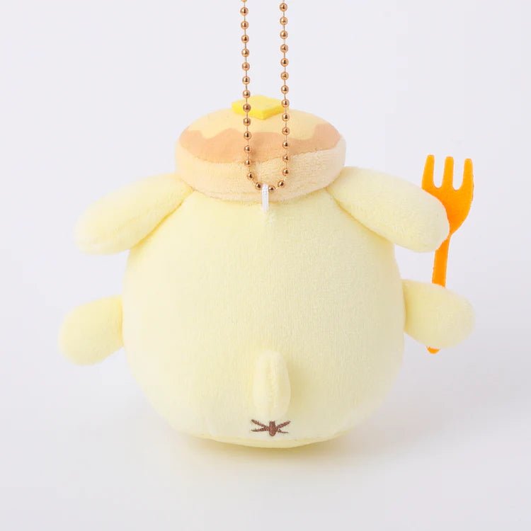 [PANCAKE] "Pompompurin Happy Share Pancakes" Plush Keychain - Rosey’s Kawaii Shop