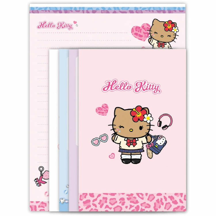 [PINK] "Hello Kitty After School Girls" Letter Set