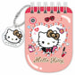 [RED] "Hello Kitty After School Girls" Clear Ring Memo with Charm