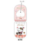 [RED] "Hello Kitty After School Girls" Clear Ring Memo with Charm