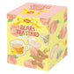 [PEACH] "Lipton Tea: Bear's Tea Stand" Boxed Sticker Flakes - Rosey’s Kawaii Shop