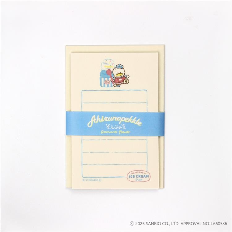 [PEKKLE] "Hapidanbui Ice Cream Shop" Letter Set - Rosey’s Kawaii Shop