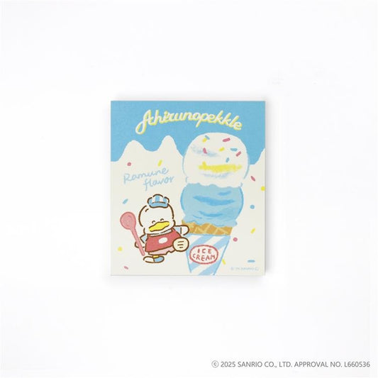 [PEKKLE] "Hapidanbui Ice Cream Shop" Memo Pad - Rosey’s Kawaii Shop