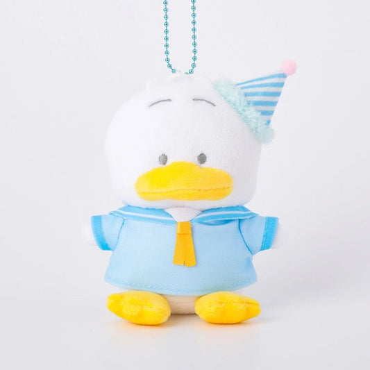 [PEKKLE] "Pekkle Happy Birthday Munyugurumi" Plush Keychain - Rosey’s Kawaii Shop