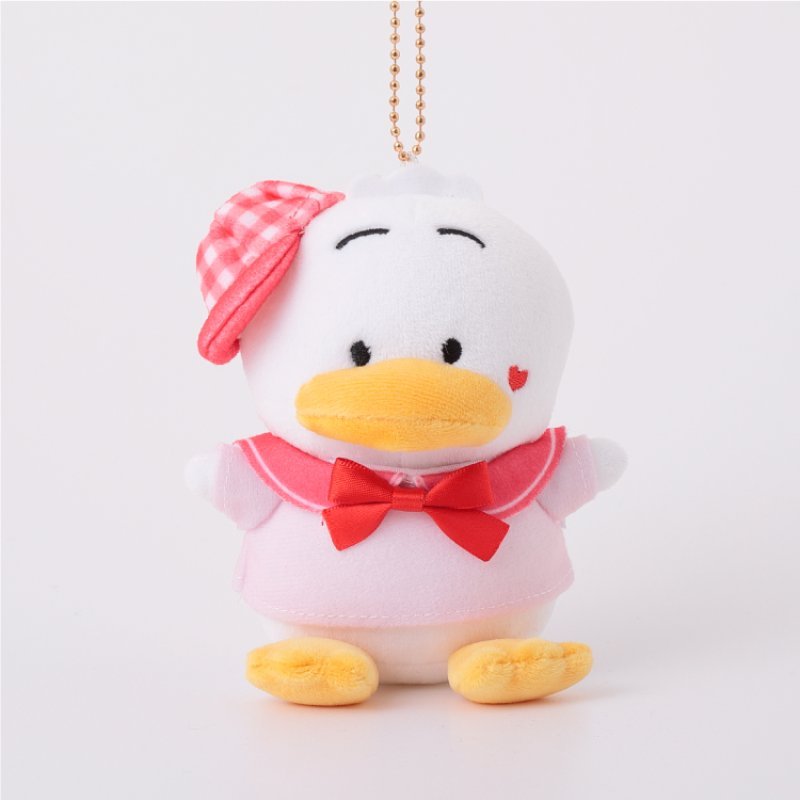 [PEKKLE VALENTINE] "Ichigo Shinbun 50th Anniversary x Munyugurumi Patio POPUP STORE" Plush Keychain - Rosey’s Kawaii Shop