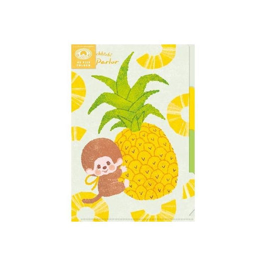 [PINEAPPLE] "Monchhichi Fruit Parlor" A5 File Folder - Rosey’s Kawaii Shop