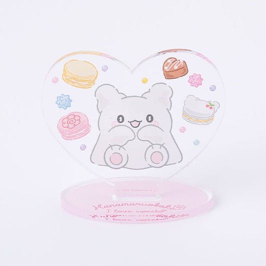 [PINK] "Hanamaruobake I Love Sweets" Acrylic Stand - Rosey’s Kawaii Shop