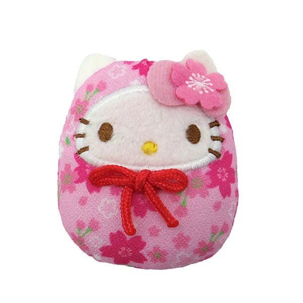 [PINK / HELLO KITTY] "Sanrio Sakura Daruma" Magnet - Rosey’s Kawaii Shop